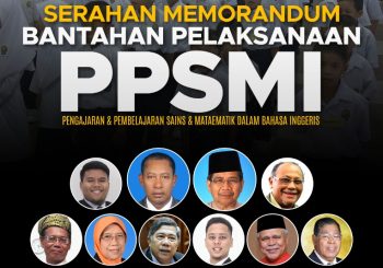 Serahan memorandum bantahan pelaksanaan PPSMI