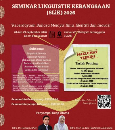 Seminar Linguistik Kebangsaan (SLiK) 2026